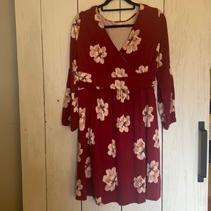 Floral Maternity Dress